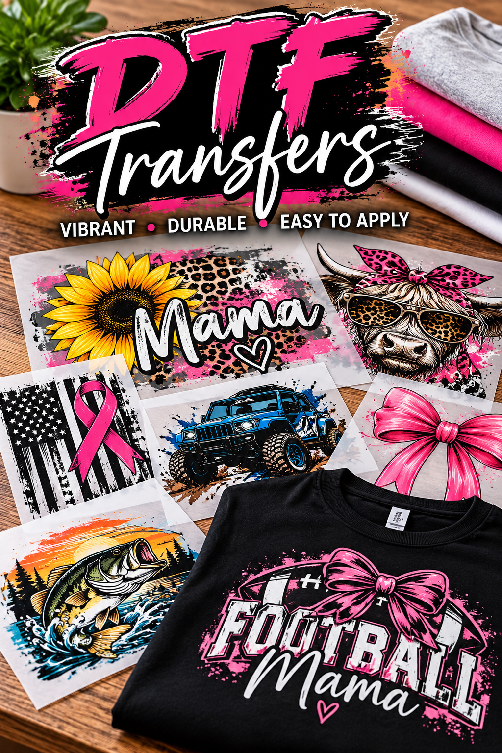 Custom DTF Transfers